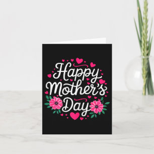 Happy Mothers Day Shirt Women Mom Grandma Mothers  Card