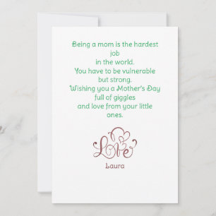 Happy Mother's day simple sweet mom & friends