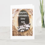 "HAPPY MOTHERS' DAY *SIS* HAPPY YOU ARE MY SISTER CARD