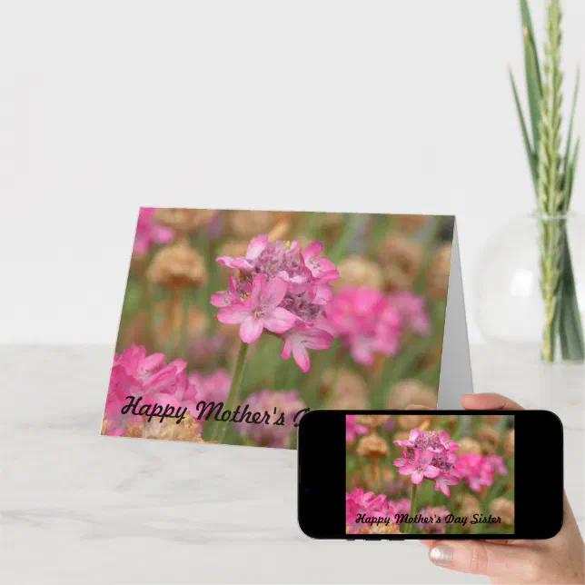 Happy Mother's Day Sister Card | Zazzle