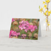 Happy Mother's Day Sister Card (Yellow Flower)