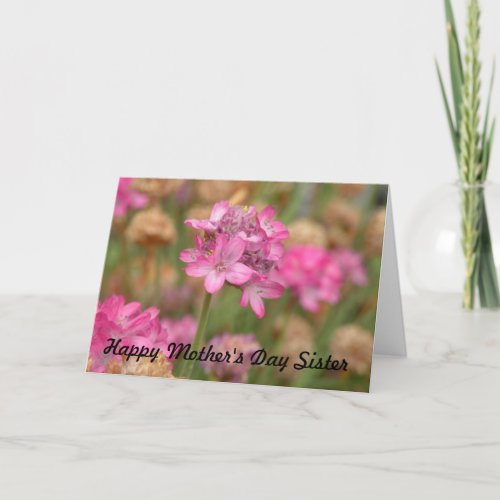 Happy Mothers Day Sister Card