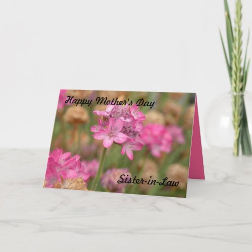 Happy Mothers Day Sister_in_Law Card