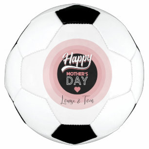 Happy mother's day soccer ball