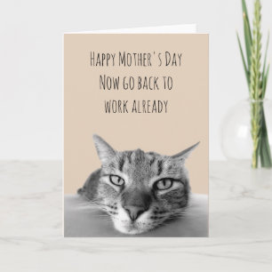 Happy Mother's Day Social Distancing Grump Cat Card