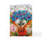 Happy Mother's Day Stained Glass Flowers in Vase C