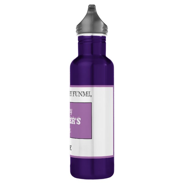Happy Mother's Day Stainless Steel Water Bottle (Right)