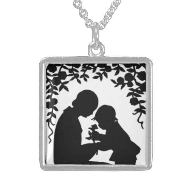 HAPPY MOTHER'S DAY STERLING SILVER NECKLACE (Front)