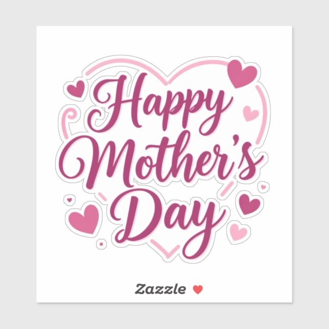 Happy Mother's Day Sticker (Sheet)