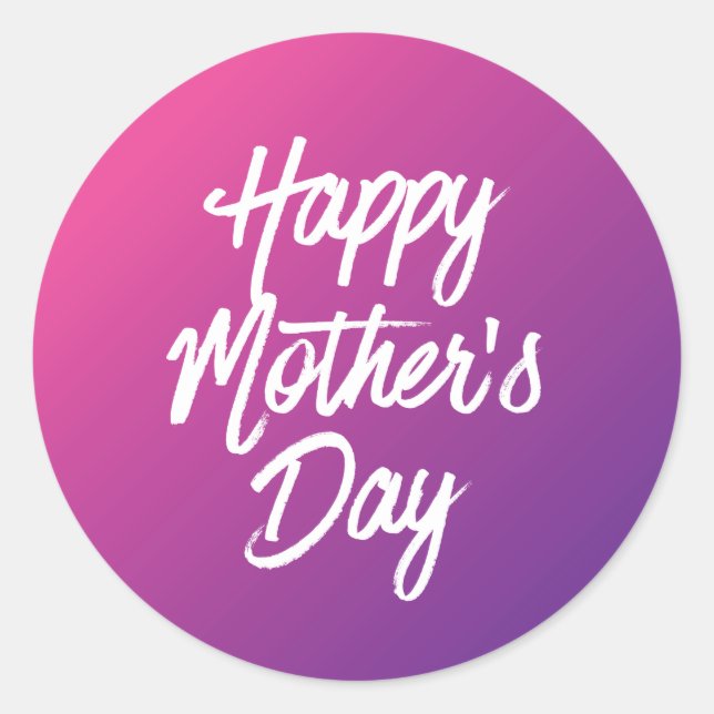 Happy Mother's Day Sticker (Front)