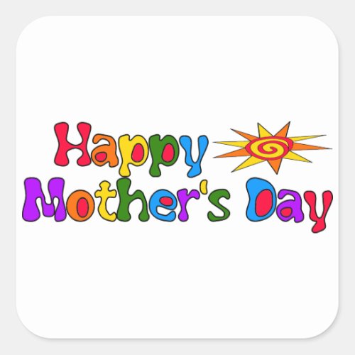 Happy Mothers Day Sticker