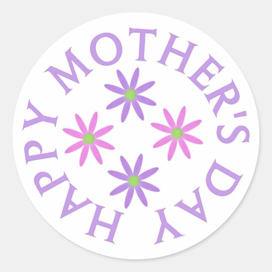 Happy Mothers Day Stickers
