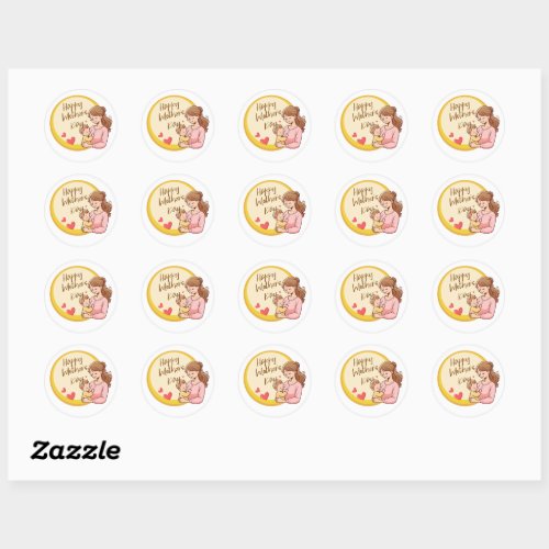 Happy Mothers Day Stickers