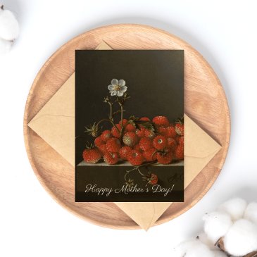 Happy Mother's Day, Still life w.Wild Strawberries