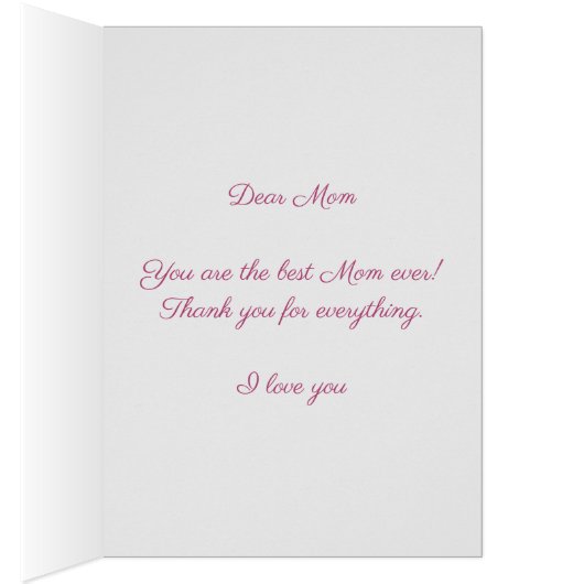 Happy Mother's Day Swan (Inside (Right))