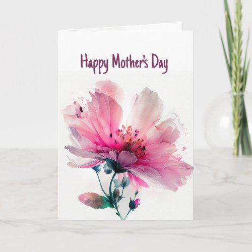 Happy Mothers Day Thank  Love You Unique Card