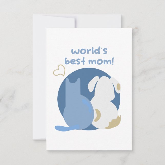 Happy mothers day! thank you card (Front)