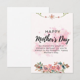 happy mother's day thank you card