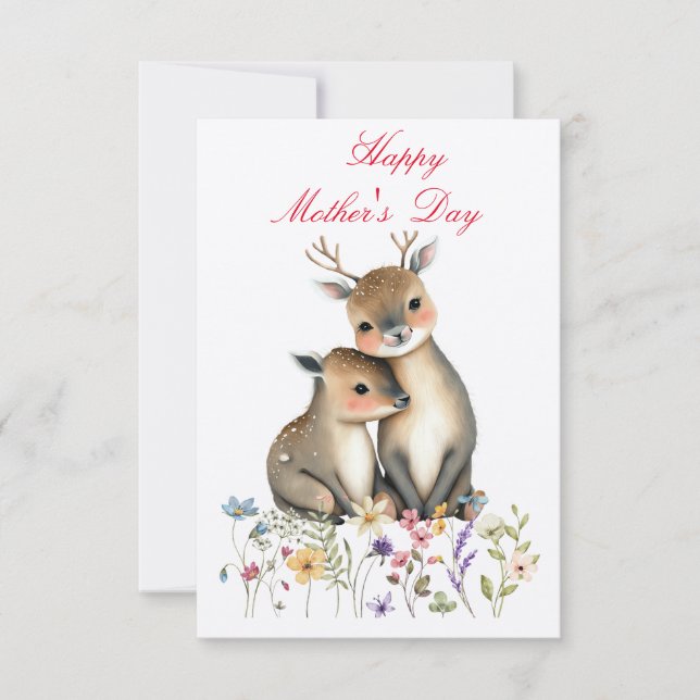 Happy Mother's day Thank You Card (Front)