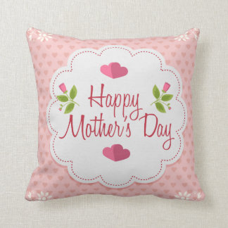 Happy mother's day throw pillow
