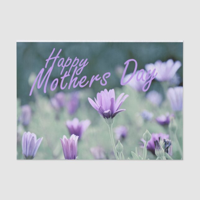 "Happy Mothers Day" Tissue Paper (Front)