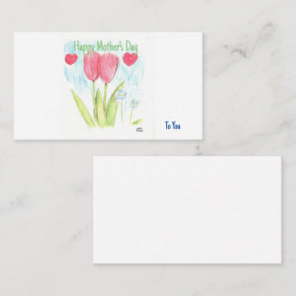 Happy Mother's Day to You Enclosed Card