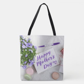 HAPPY MOTHER'S DAY TOTE BAG