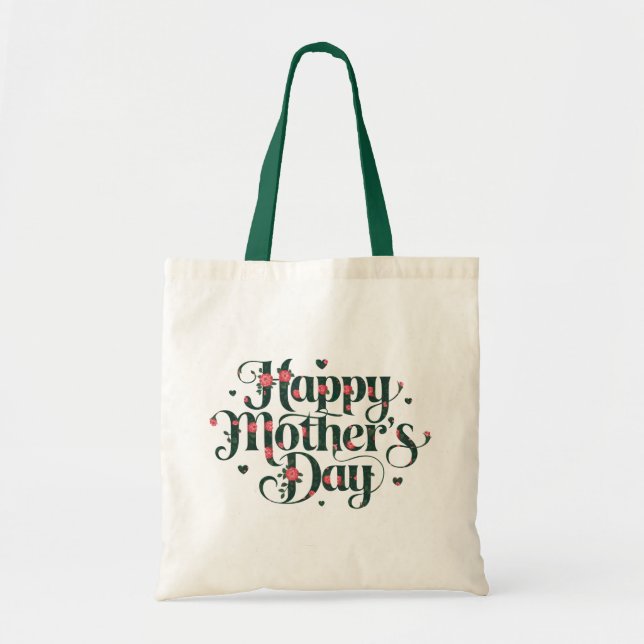 Happy Mothers Day Tote Bag (Front)