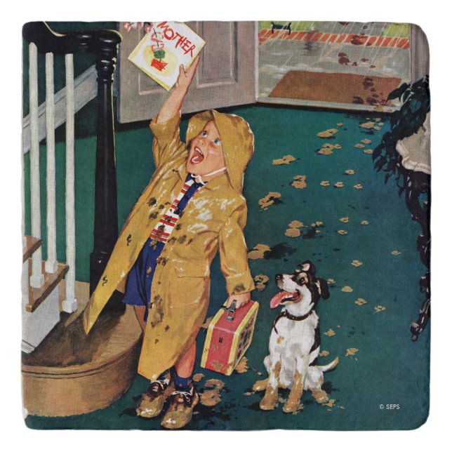 Happy Mother's Day Trivet (Front)