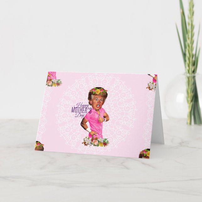 happy mothers day trump card (Front)