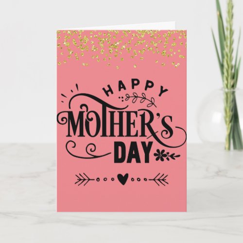 Happy Mothers Day Verse Inside Card