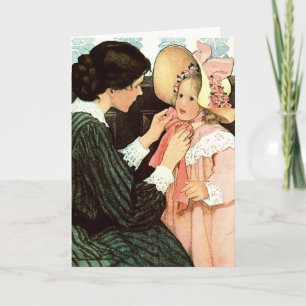 Happy Mother's Day. Vintage Art Custom Card
