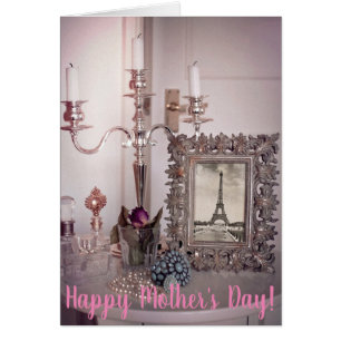 Happy Mother's Day! Vintage Eiffel Tower Photo Cards