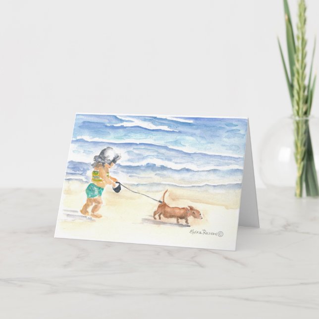 Happy Mother's Day Watercolor Card (Front)