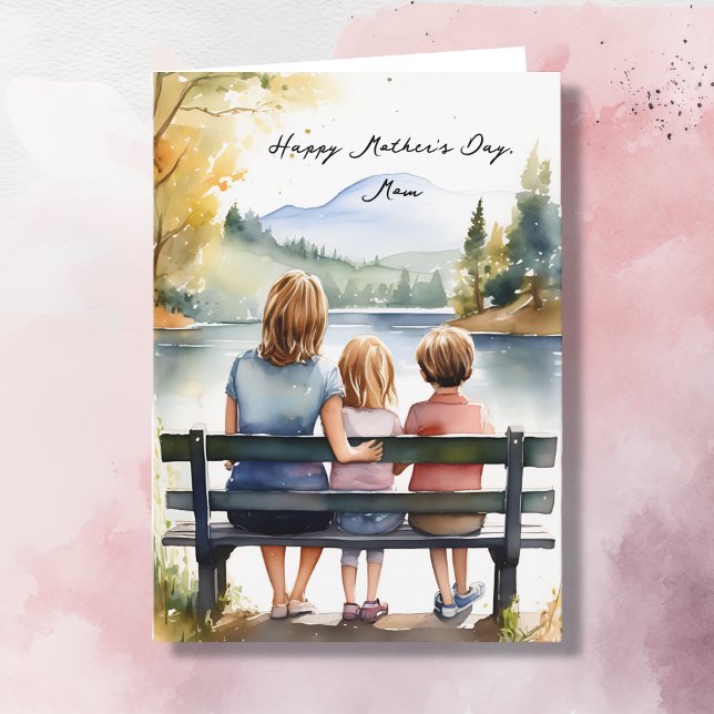 Happy Mother's Day | Watercolor  Card (Creator Uploaded)