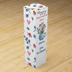 Happy Mother's Day, Wine & Beverage Bottle Box