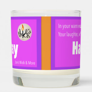 Happy Mother's Day with 2-sentence message Scented Candle