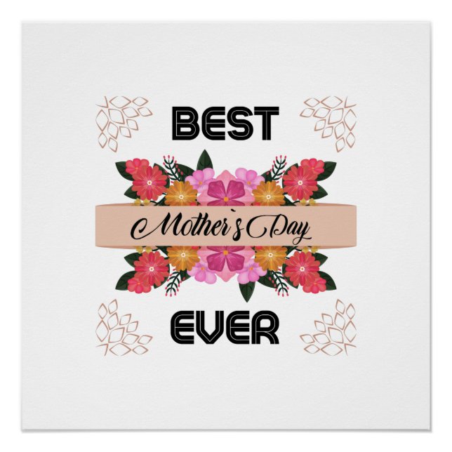 Happy Mothers Day With Love   Poster (Front)
