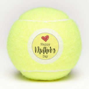 Happy Mother's Day with love Tennis Mom Tennis Balls