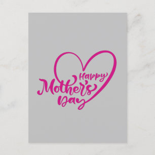 Happy Mothers Day With My Love Postcard