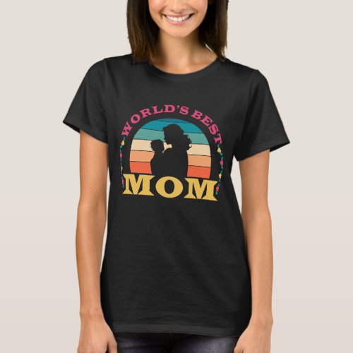 Happy Mothers Day worlds best mom T_Shirt