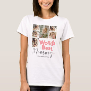 Happy mothers Day, world's best mommy Photo T-Shirt