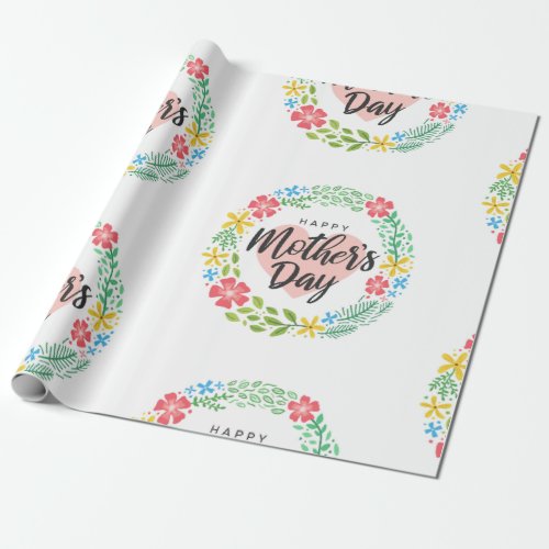 Happy Mothers Day Wrapping Paper