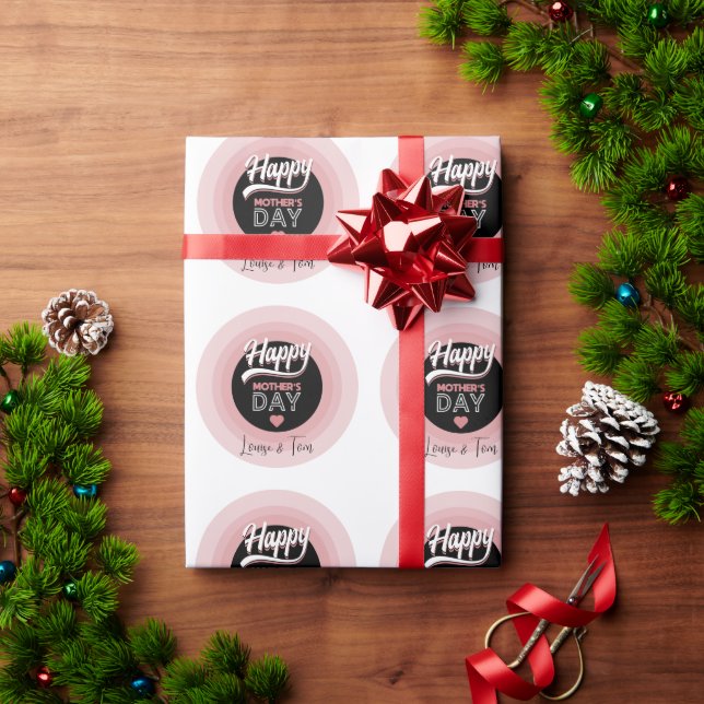 Happy mother's day wrapping paper (Holiday Gift)