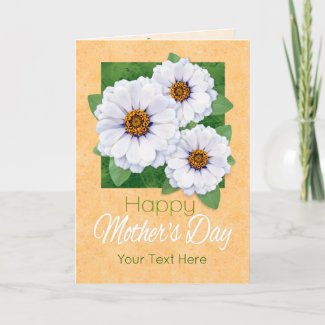 Happy Mother's Day Zinnia Garden Custom