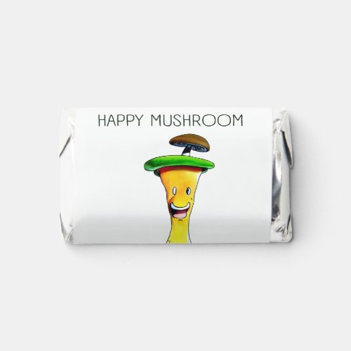 Happy Mushroom  T_Shirt Sweatshirt Hersheys Miniatures