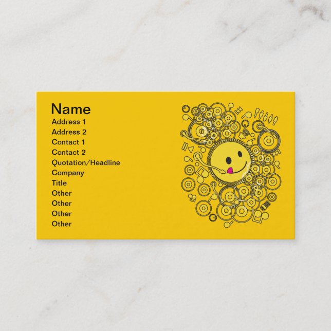 Happy_Music Business Card (Front)