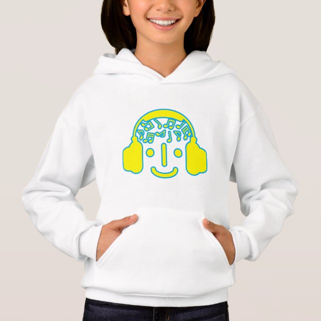 Happy_Music Hoodie (Front)