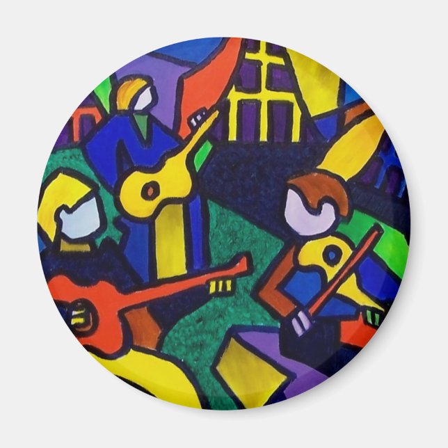 Happy Music Magnet (Front)