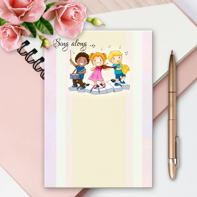 Happy Music Teacher Post It Notes (Creator Uploaded)